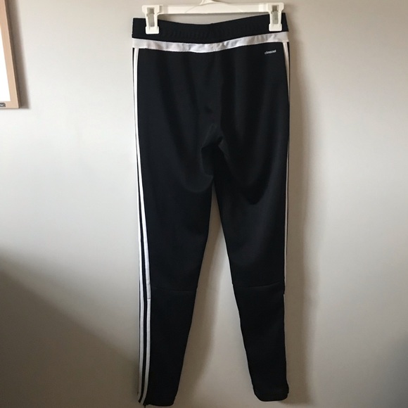 EUC Adidas Three Stripe Joggers - Picture 4 of 7
